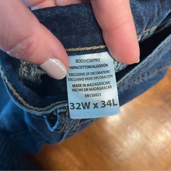 Cody James men’s bootcut denim jeans size 32x34 - Picture 3 of 11